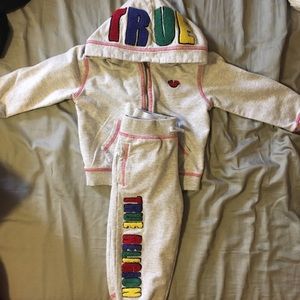 True Religion sweatsuit